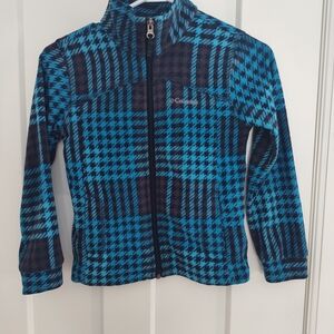 Columbia Kids Houndstooth Fleece Jacket